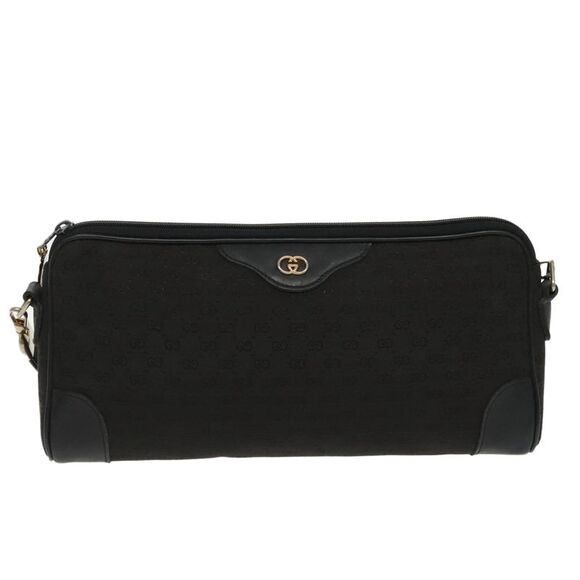 Gucci Ophidia Black Canvas Shoulder Bag (Pre-Owned) - Picture 2 of 16